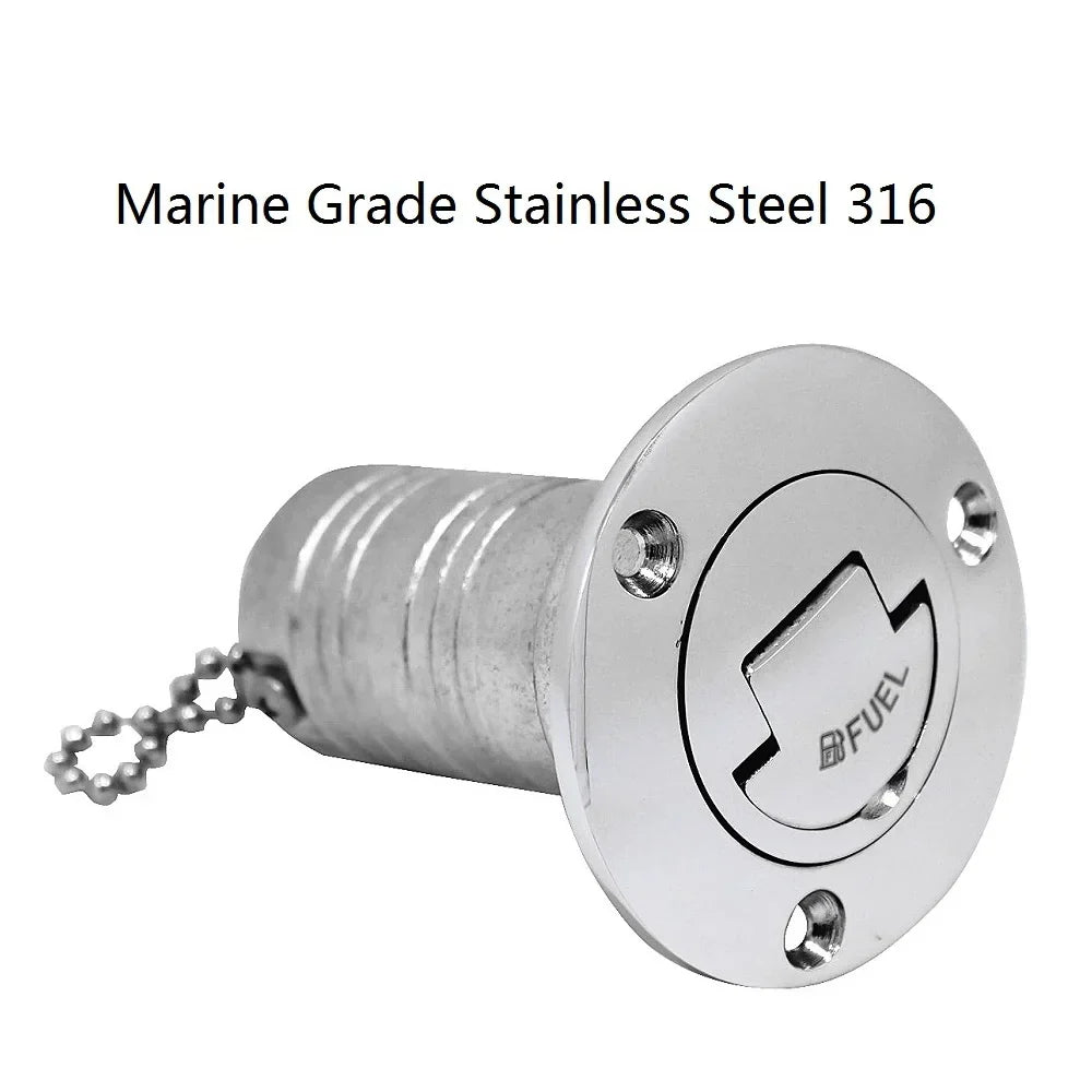 316 Stainless Steel Boat Fuel Filler – 38mm-4